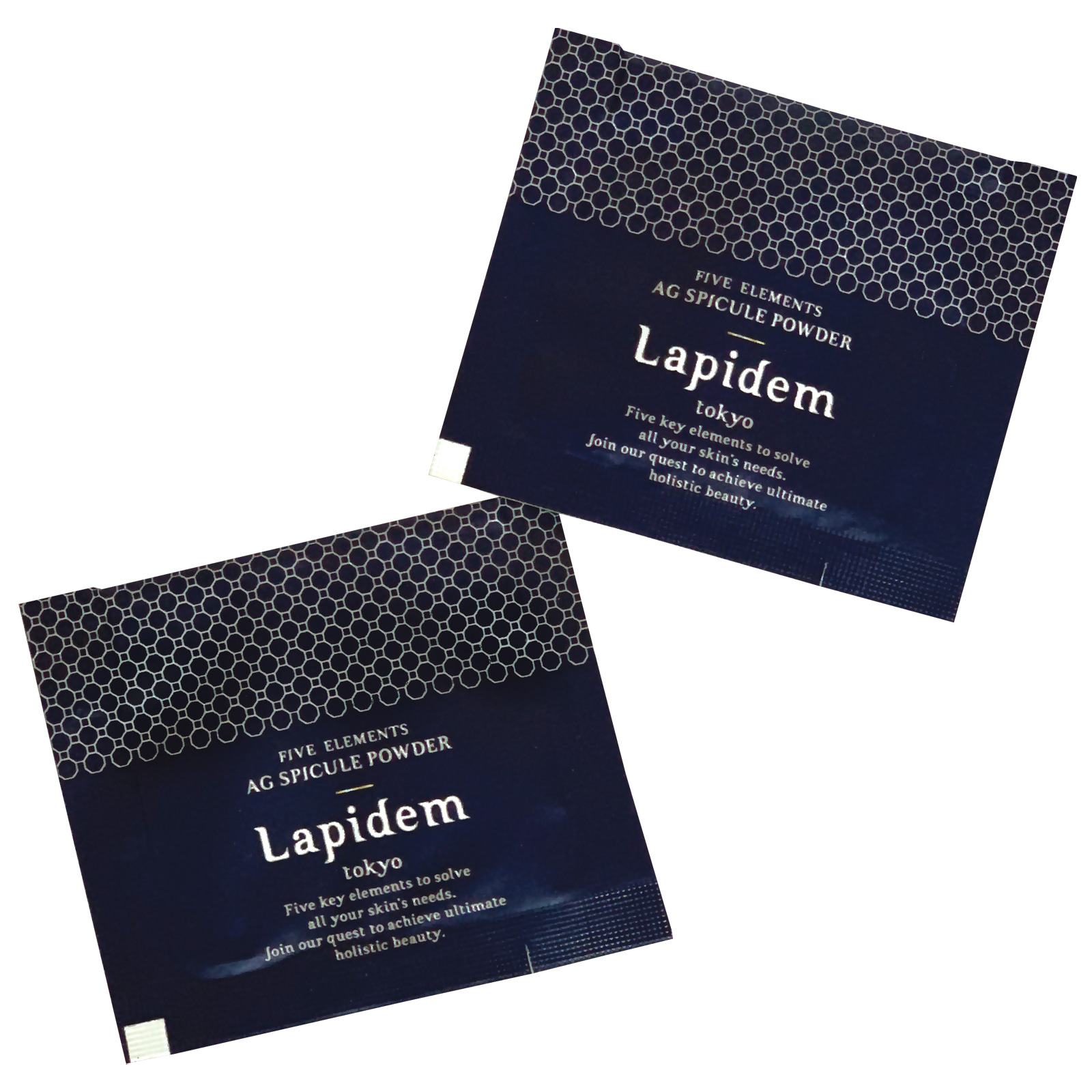 Lapidem Five Elements AG Spicule Powder. Глубокоочищающая пудра на основе спикулы Лапидем Пять Элементов, 20 шт. х 2 г