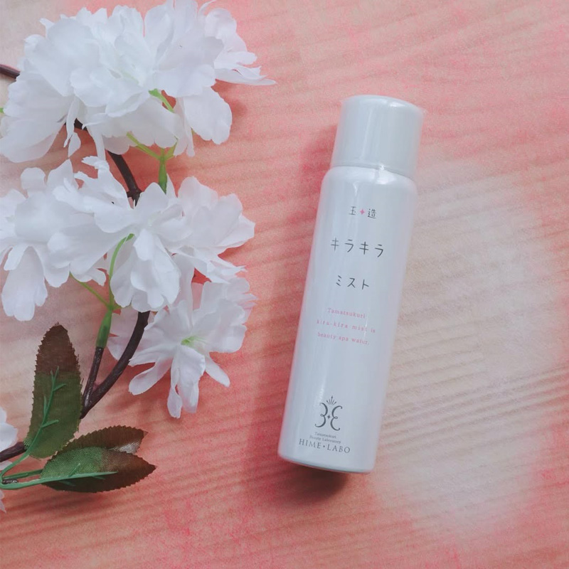 Tamatsukuri Beauty Laboratory Hime Labo Kira Kira Mist Beauty Spa Water. Термальная вода «Кира Кира» Тамацукури Бьюти Лаборатори Химэ Лабо, 80 г