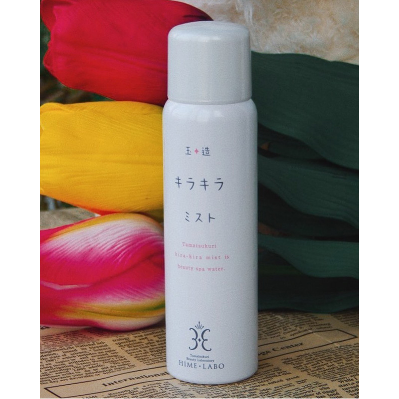 Tamatsukuri Beauty Laboratory Hime Labo Kira Kira Mist Beauty Spa Water. Термальная вода «Кира Кира» Тамацукури Бьюти Лаборатори Химэ Лабо, 80 г