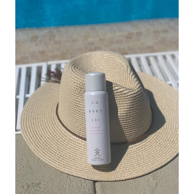 Tamatsukuri Beauty Laboratory Hime Labo Kira Kira Mist Beauty Spa Water. Термальная вода «Кира Кира» Тамацукури Бьюти Лаборатори Химэ Лабо, 80 г