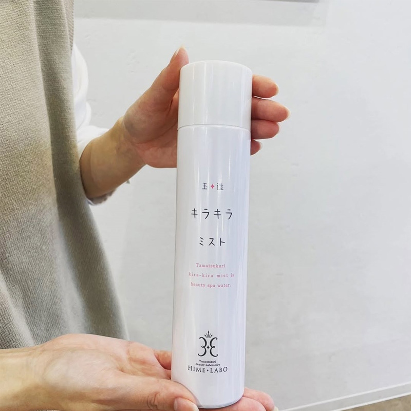 Tamatsukuri Beauty Laboratory Hime Labo Kira Kira Mist Beauty Spa Water. Термальная вода «Кира Кира» Тамацукури Бьюти Лаборатори Химэ Лабо, 200 г