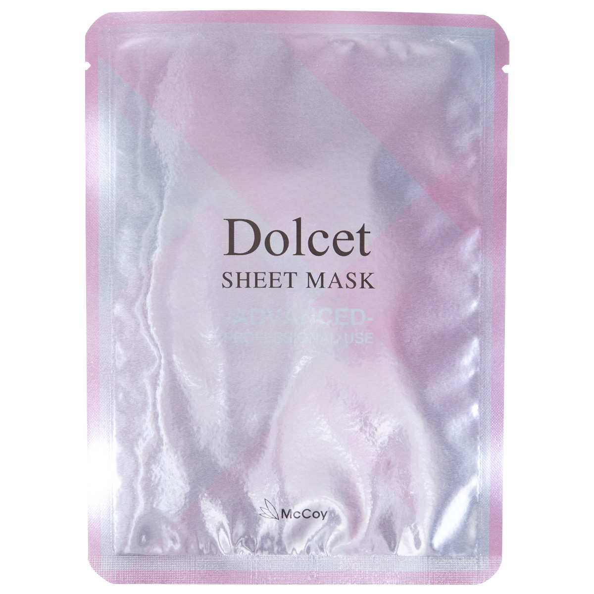 McCoy Dolcet Sheet Mask. Тканевая маска для увлажнения и упругости кожи груди Дольсет МакКой, 4 саше х 2 шт.