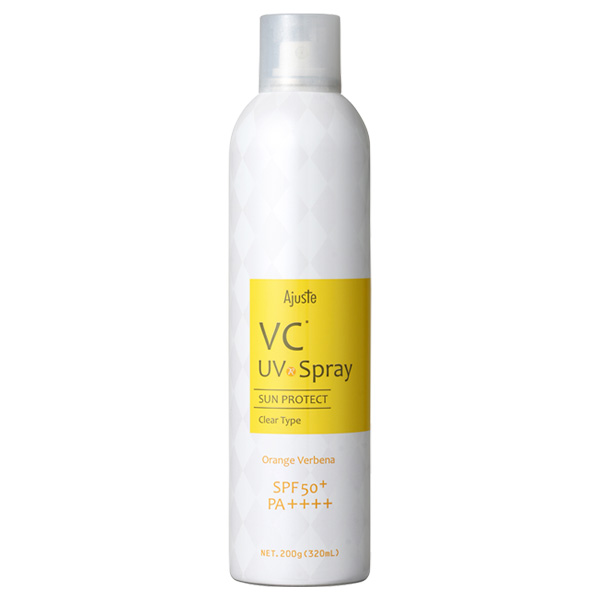 Ajuste VC UV Spray Sun Protect Clear Type SPF 50/PA++++. Спрей Защита от солнца с витамином С Аджаст, 200 г