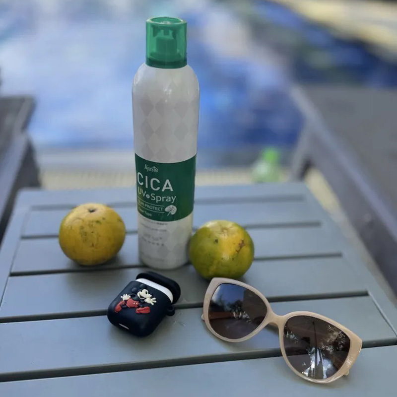 Ajuste CICA UV Spray Sun Protect Clear Type SPF 50/PA++++. Спрей Защита от солнца с центеллой азиатской Аджаст, 200 г