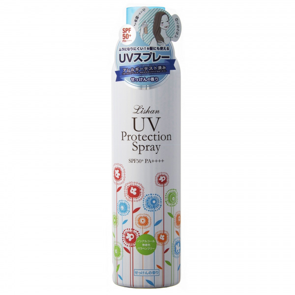 Lishan UV Protection Spray SPF 50+ PA++++. Солнцезащитный спрей Лишан с запахом мыла, 200 г