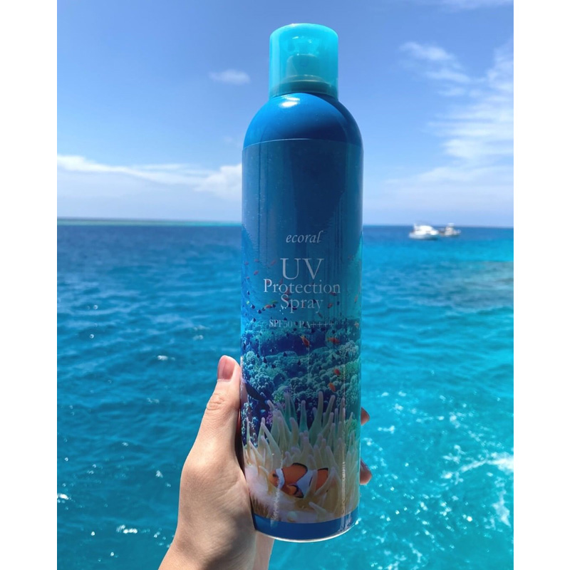 Lishan Ecoral UV Protection Spray SPF 50+ PA++++. Солнцезащитный спрей водостойкий на основе кораллов Лишан, 200 г