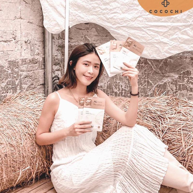 Cocochi AG Ultimate Facial Essence Mask. Питательная тканевая маска-эссенция для лица Кокочи, 5 шт.