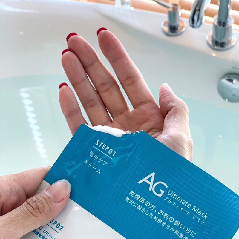 Cocochi AG Ultimate Mask Ocean. Увлажняющая тканевая маска для кожи лица Кокочи, 5 шт.