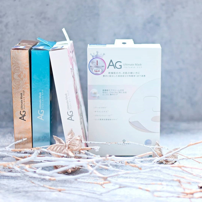 Cocochi AG Ultimate Mask Ocean. Увлажняющая тканевая маска для кожи лица Кокочи, 5 шт.