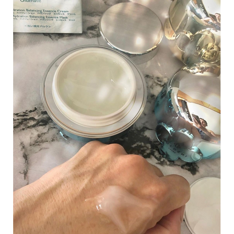 Cocochi AG Ultimate Facial Hydration Balancing Essence Mask. Увлажняющая балансирующая кремовая маска-эссенция Кокочи, 90 г/20 г