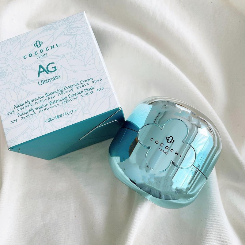 Cocochi AG Ultimate Facial Hydration Balancing Essence Mask. Увлажняющая балансирующая кремовая маска-эссенция Кокочи, 90 г/20 г