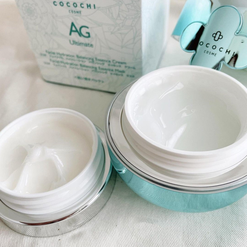Cocochi AG Ultimate Facial Hydration Balancing Essence Mask. Увлажняющая балансирующая кремовая маска-эссенция Кокочи, 90 г/20 г