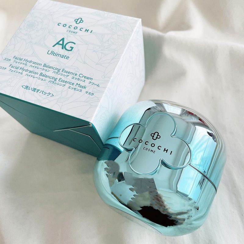 Cocochi AG Ultimate Facial Hydration Balancing Essence Mask. Увлажняющая балансирующая кремовая маска-эссенция Кокочи, 90 г/20 г