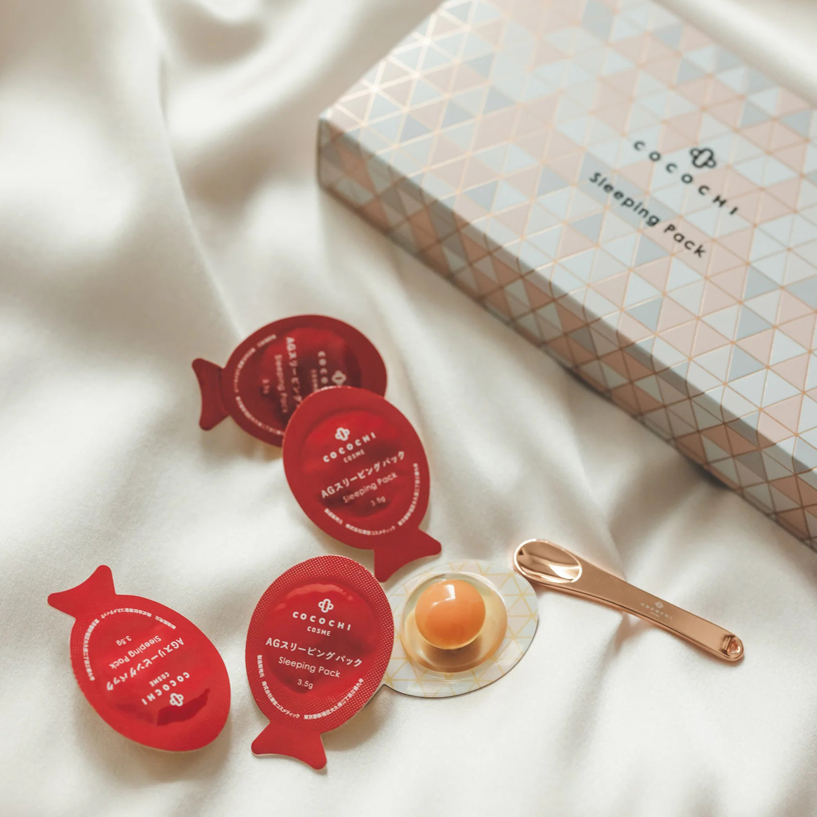 Cocochi AG Sleeping Pack N. Ночная восстанавливающая маска Кокочи, 3.5 г х 5 шт.