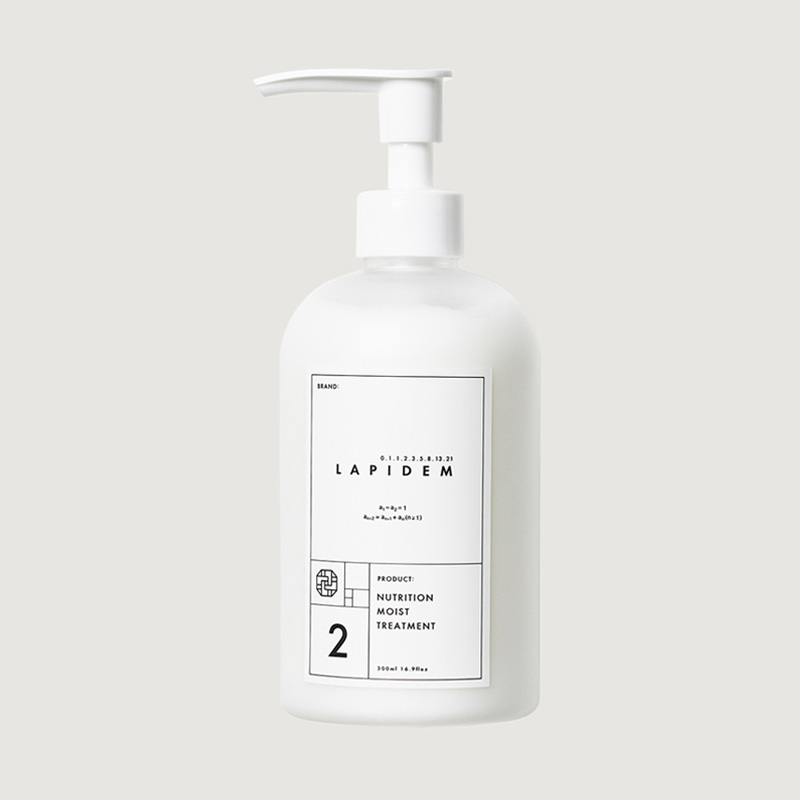 Lapidem Nutrition Moist Treatment. Кондиционер-маска «Питание и увлажнение» для волос Лапидем, 300 мл
