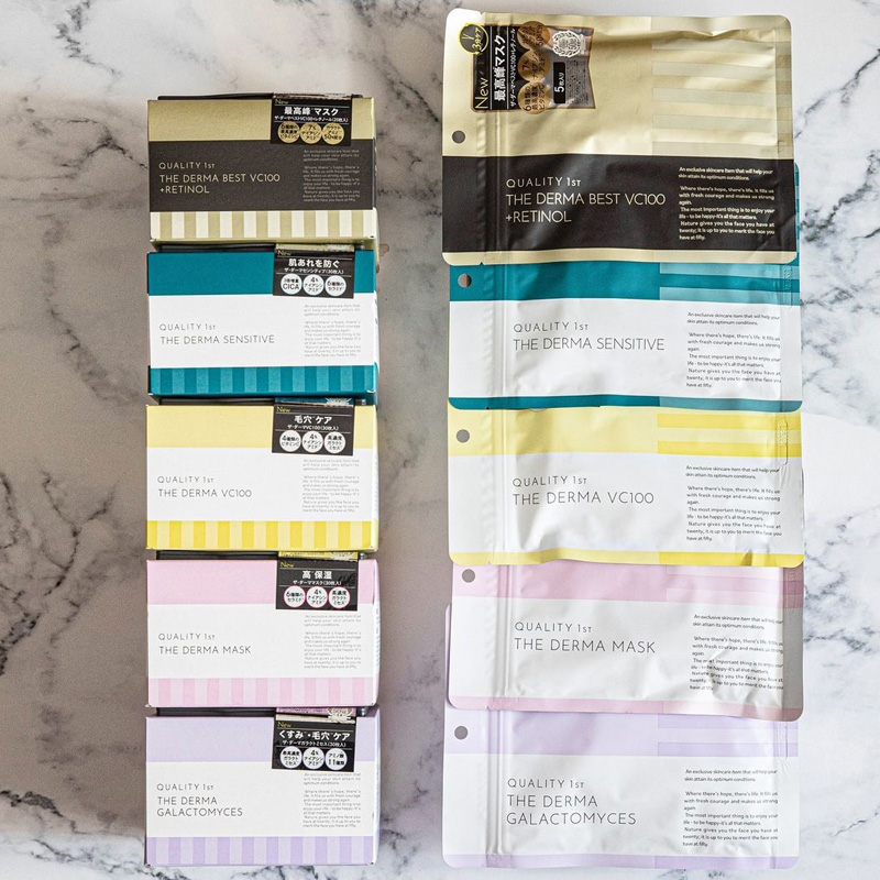 Quality 1st The Derma Mask. Маска для дермы Кволити Фест, 30 шт.