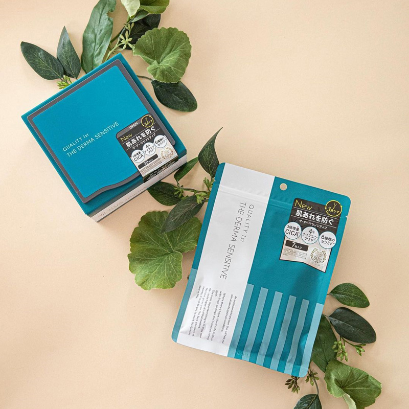 Quality 1st The Derma Sensitive. Маска для чувствительной дермы Кволити Фест, 30 шт.