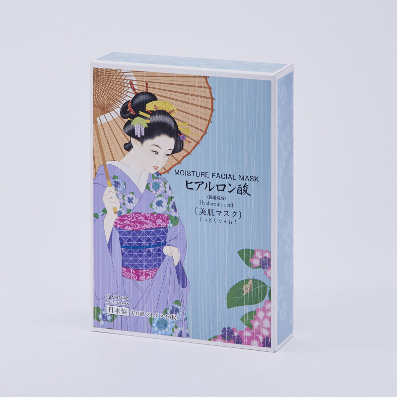 Подарочный набор масок для лица Aishodo Maiko Facial Mask, 2 продукта