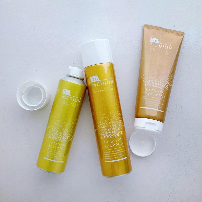 Подарочный набор косметики спа-уход для волос Dr.Medion Head Spa, 3 продукта