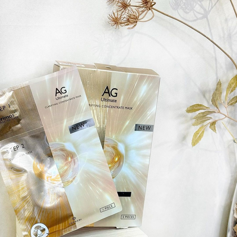 Cocochi AG Clarifying Concentrate Mask. Антигликационная, антивозрастная концентрированная маска Кокочи, 5 шт. (1 г х 5 шт./25 мл х 5 шт.)