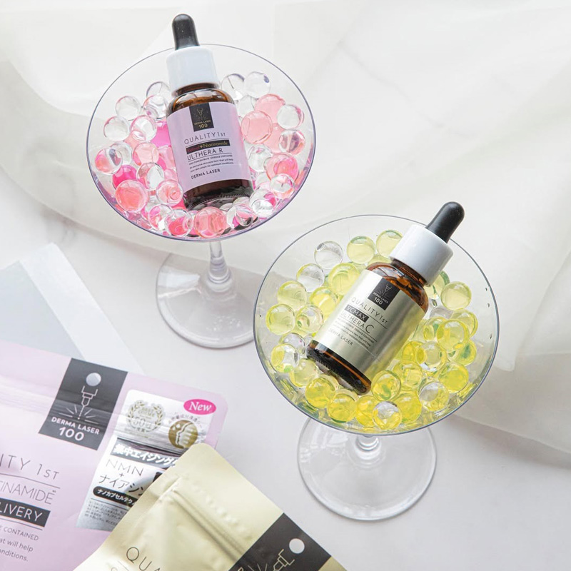 Quality 1st Derma Laser Ulthera R. Антивозрастная сыворотка Ультера R на основе ретинола и ниацинамида дерма лазер Кволити Фест, 30 мл