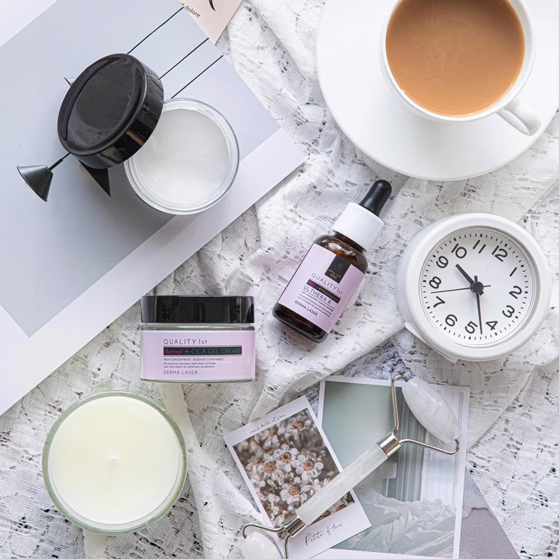 Quality 1st Derma Laser Ulthera R. Антивозрастная сыворотка Ультера R на основе ретинола и ниацинамида дерма лазер Кволити Фест, 30 мл