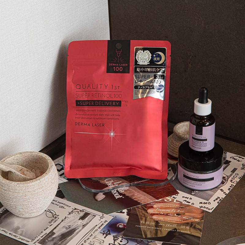 Quality 1st Derma Laser Ulthera R. Антивозрастная сыворотка Ультера R на основе ретинола и ниацинамида дерма лазер Кволити Фест, 30 мл