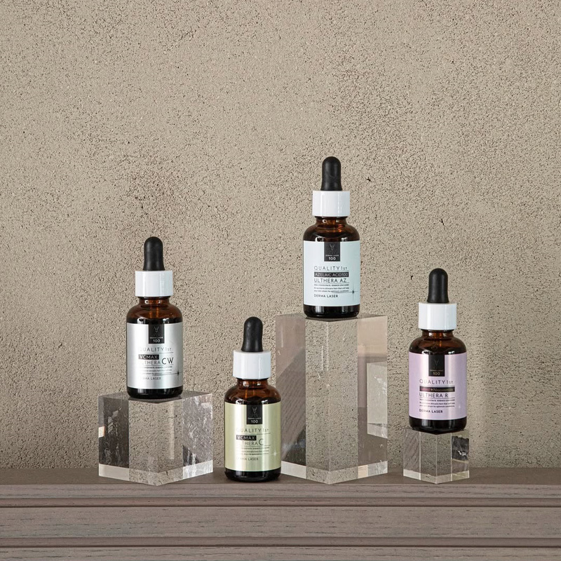 Quality 1st Derma Laser Ulthera R. Антивозрастная сыворотка Ультера R на основе ретинола и ниацинамида дерма лазер Кволити Фест, 30 мл