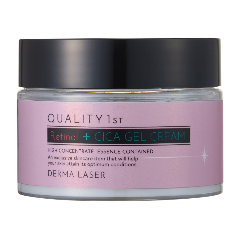 Quality 1st Derma Laser R100 Gel Cream. Антивозрастной крем-гель на основе ретинола и ниацинамида дерма лазер Кволити Фест, 50 г