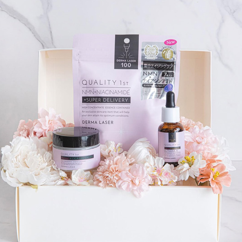 Quality 1st Derma Laser R100 Gel Cream. Антивозрастной крем-гель на основе ретинола и ниацинамида дерма лазер Кволити Фест, 50 г