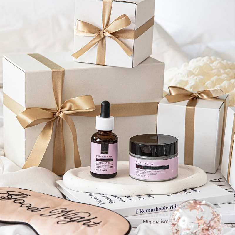 Quality 1st Derma Laser R100 Gel Cream. Антивозрастной крем-гель на основе ретинола и ниацинамида дерма лазер Кволити Фест, 50 г