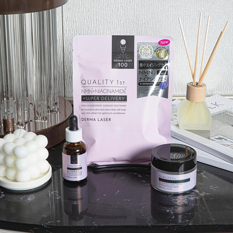 Quality 1st Derma Laser R100 Gel Cream. Антивозрастной крем-гель на основе ретинола и ниацинамида дерма лазер Кволити Фест, 50 г