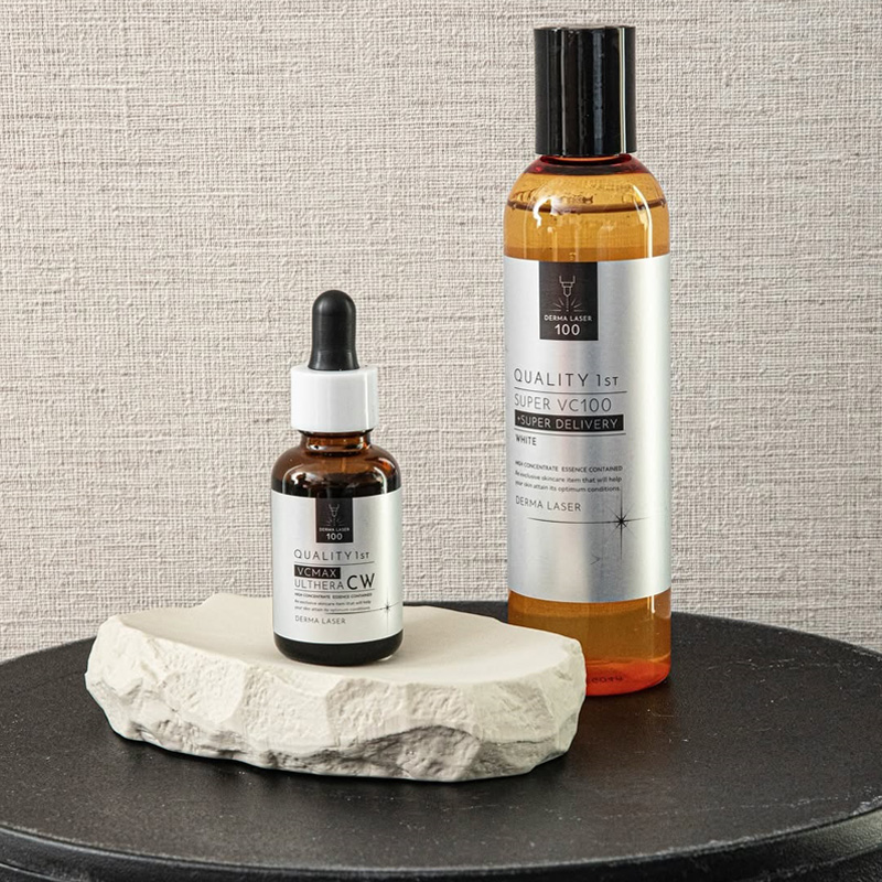 Quality 1st Derma Laser Super VC100 (White Lotion). Лосьон, выравнивающий цвет кожи лица, дерма лазер VC100 Кволити Фест, 240 мл