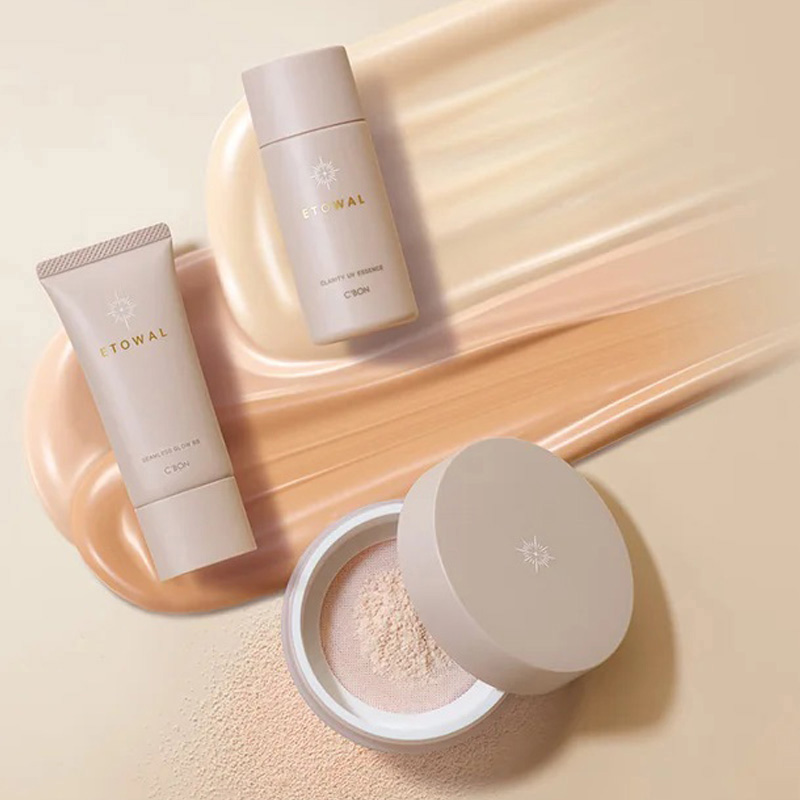 C'BON Etowal Seamless Glow BB SPF 45/PA+++ (Light Ochre). Тональный крем с солнцезащитным эффектом SPF 45/PA +++ Этуаль СБОН, тон светлая охра, 35 г