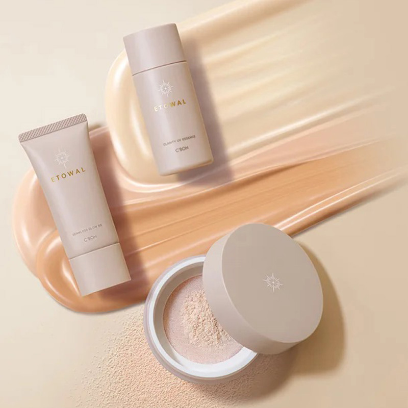 C'BON Etowal Silky Lucent Powder. Рассыпчатая пудра с эффектом сияния, без запаха Этуаль СБОН, 35 г