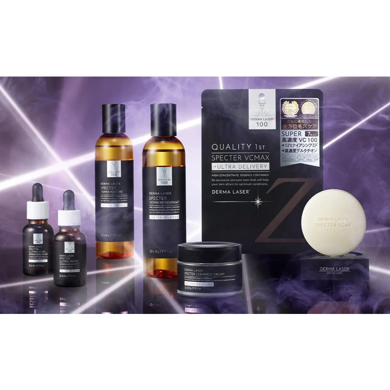 Quality 1st Derma Laser Specter VCMax Moisture. Ультраувлажняющий лосьон с повышенным содержанием витамина С и ниацинамидом Кволити Фест Дерма Лазер Спектер, 240 мл