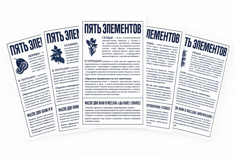 Карточки Lapidem, 5 штук