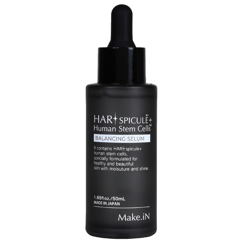 Make.iN HARI Spicule + Human Stem Cells Balancing Serum. Балансирующая антивозрастная сыворотка для лица на основе морской спикулы и культуральной жидкости Мейк.иН, 50 мл