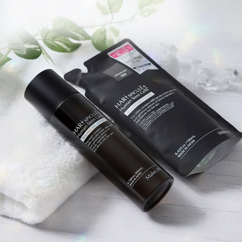 Make.iN HARI Spicule + Human Stem Cells Balancing Lotion. Балансирующий антивозрастной лосьон для лица на основе морской спикулы и культуральной жидкости Мейк.иН, 200 мл