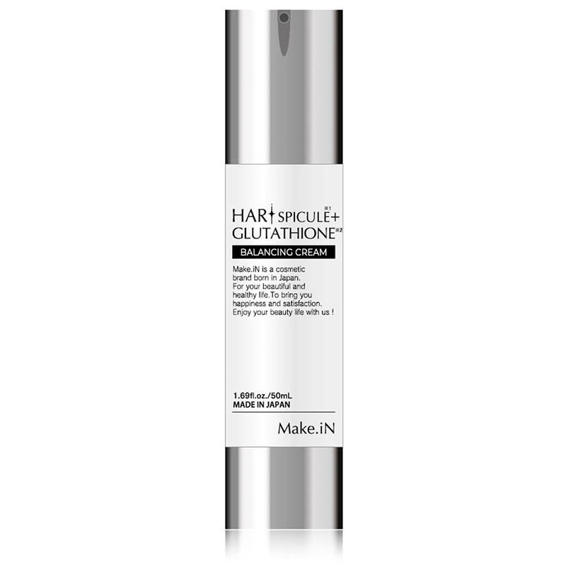 Make.iN HARI Spicule + Glutathione Balancing Cream. Балансирующий антивозрастной крем для лица на основе морской спикулы и глутатиона Мейк.иН, 50 мл