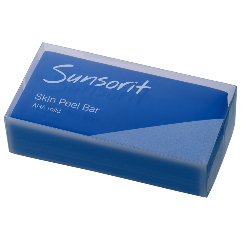 Sunsorit Skin Peel Bar AHA Mild. Пилинговое мыло с AHA-кислотами Сансорит для чувствительной и сухой кожи, 135 г
