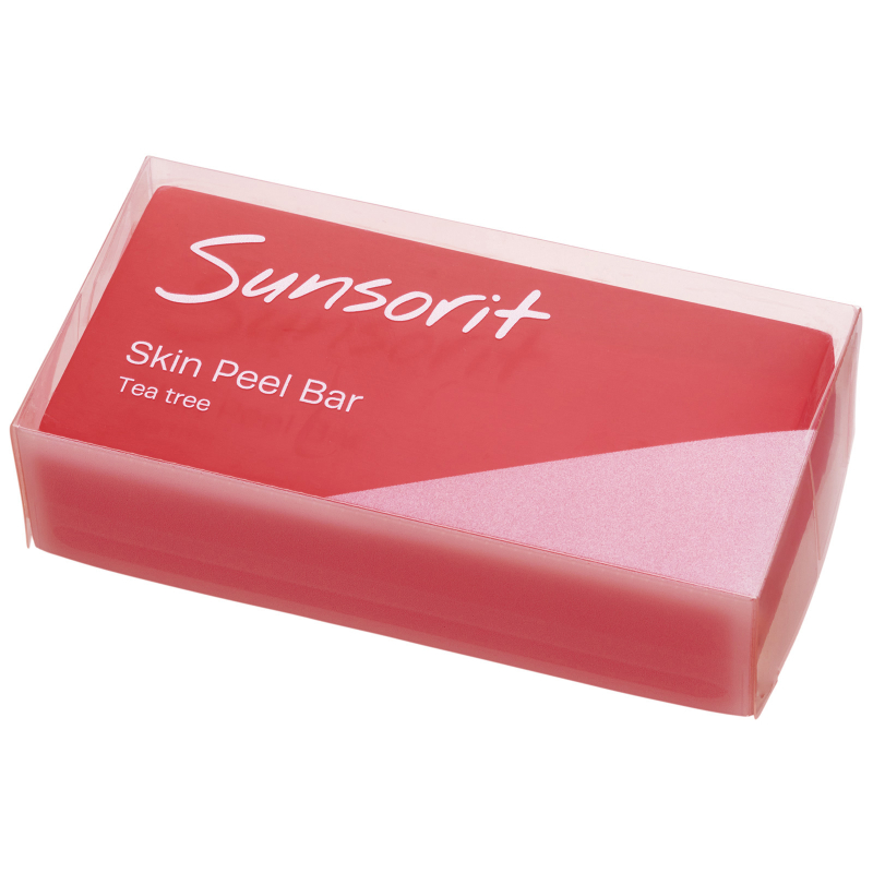 Sunsorit Skin Peel Bar Red. Очищающее твердое мыло «Красное» Сансорит, 135 г
