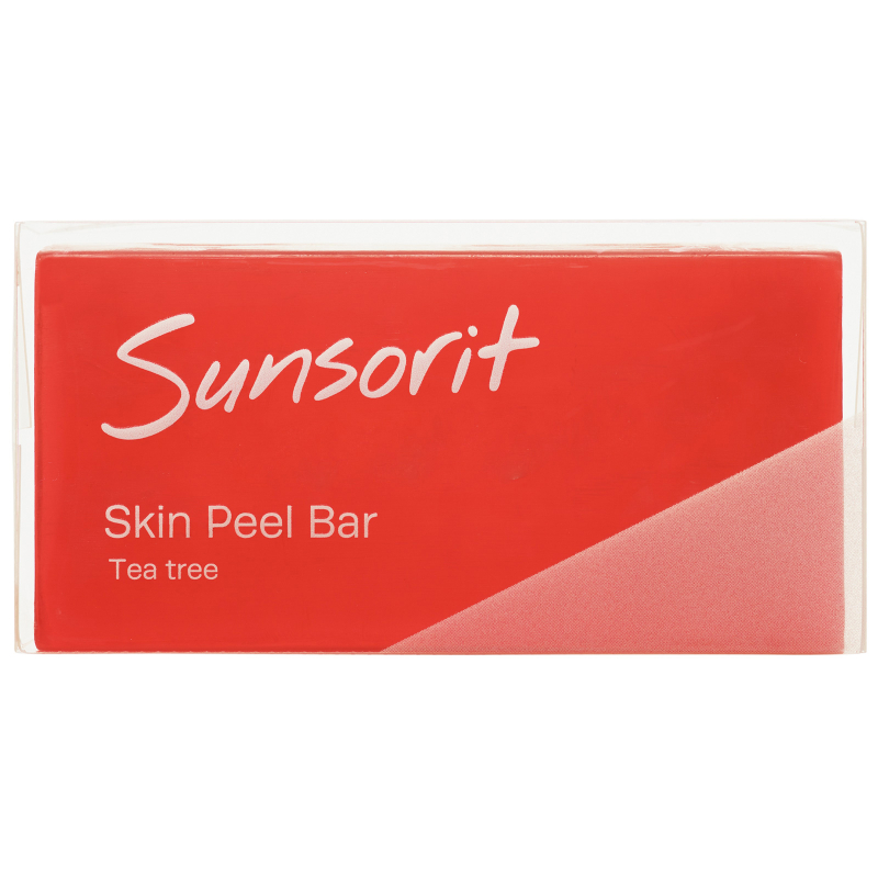 Sunsorit Skin Peel Bar Red. Очищающее твердое мыло «Красное» Сансорит, 135 г