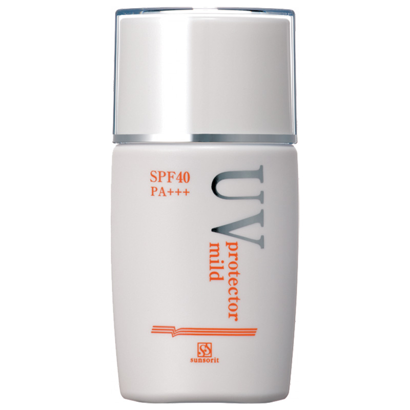 Sunsorit UV Protector Mild SPF 40 PA+++. Солнцезащитный крем для лица Сансорит, 30 мл