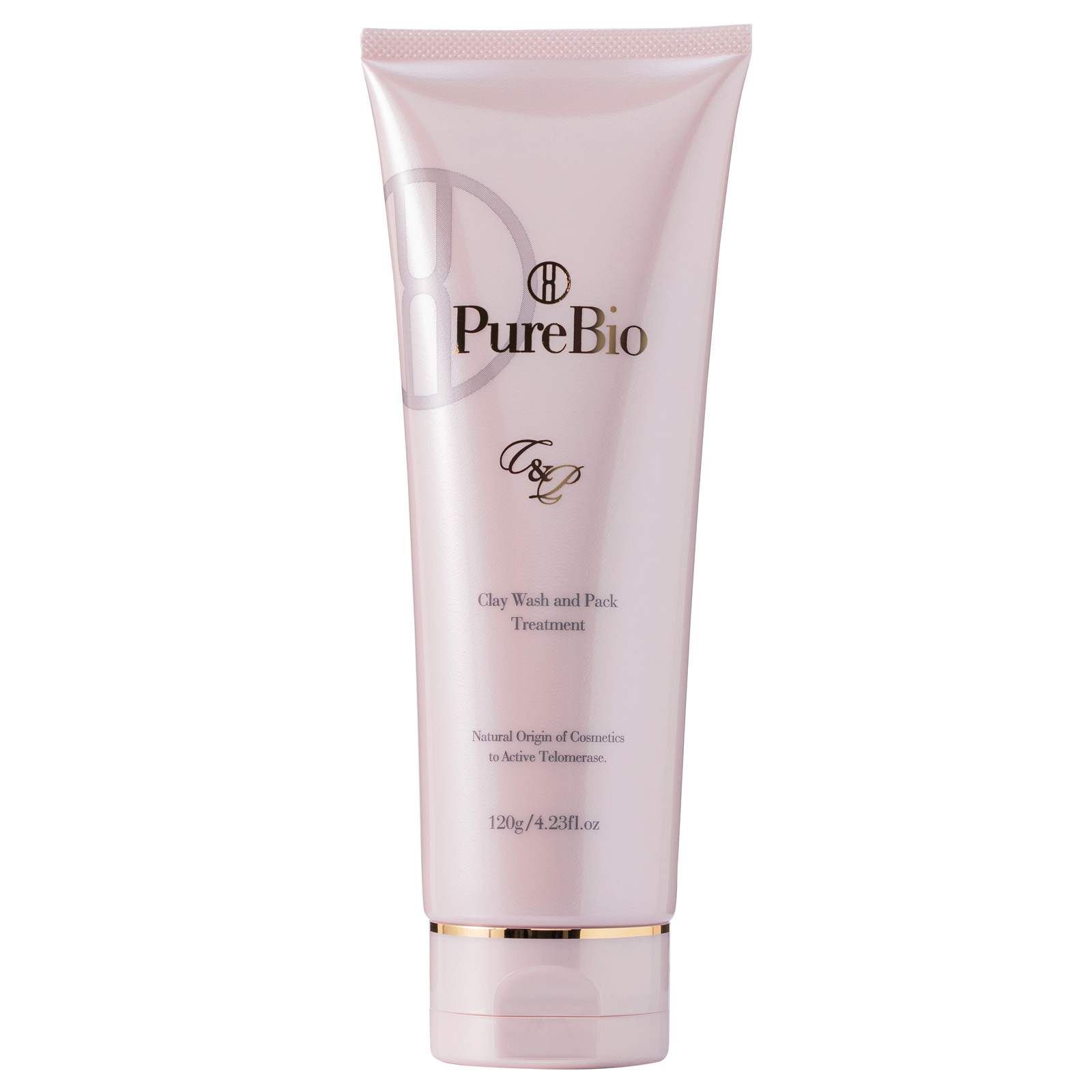PureBio Clay Wash And Pack Treatment. Очищающая пенка-маска на основе глины Пьюэ Био, 120 г