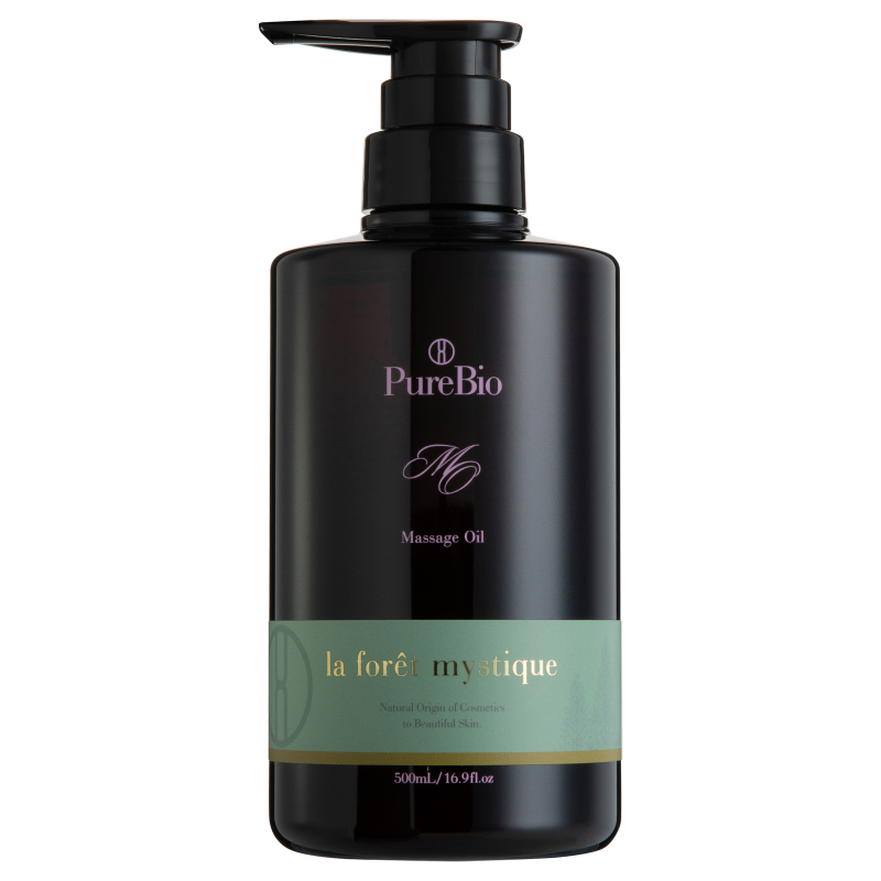 PureBio Massage Oil La Foret Mystique. Массажное масло «Мистический лес» Пьюэ Био, 500 мл