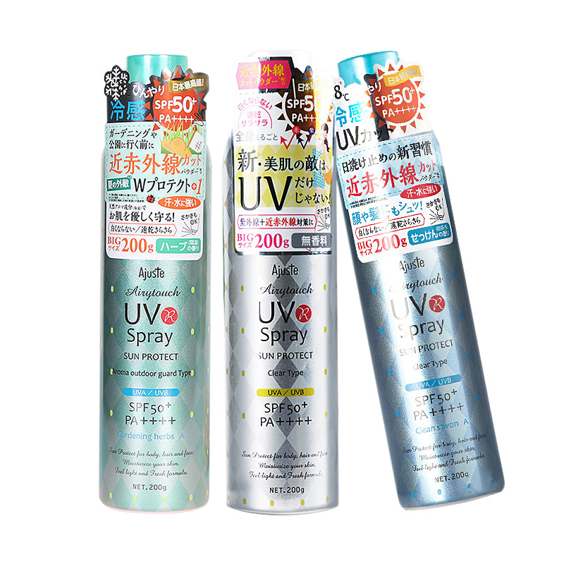 Ajuste Airytouch UV Spray Sun Protect Non Fragrance A. Солнцезащитный спрей без запаха А Аджаст, 200 г (320 мл)