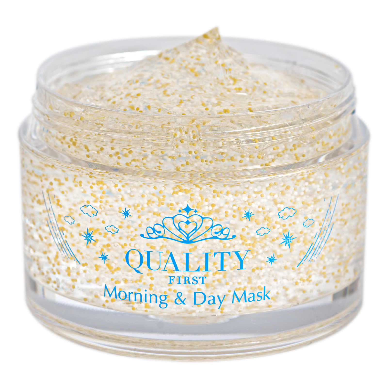 Quality First Morning&Day Mask. Увлажняющая дневная маска для лица с витамином С Кволити Фест, 80 г