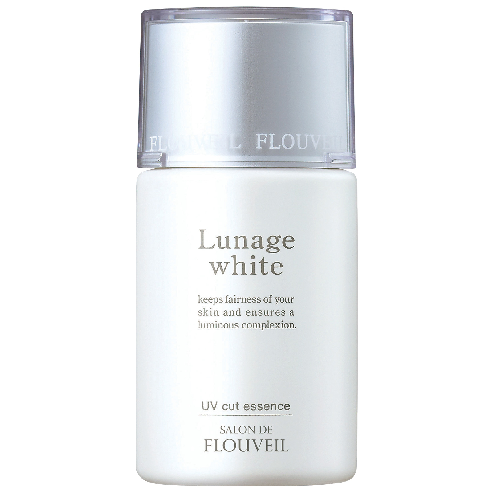 Salon De Flouveil Lunage White UV Cut Essence SPF 23 PA++. Солнцезащитная эссенция-крем для лица Салон де Флоувейл Лунаж Вайт, 40 мл