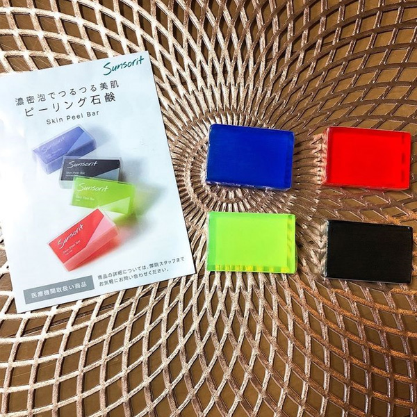 Sunsorit Skin Peel Bar Black Mini. Очищающее твердое мыло «Черное» Сансорит, 15 г